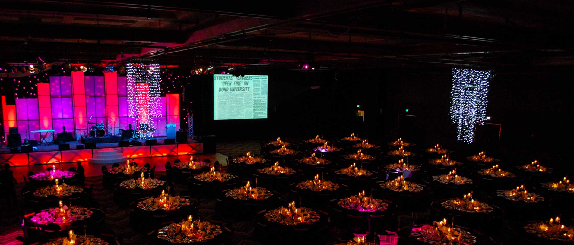 Lighting for corporate functions